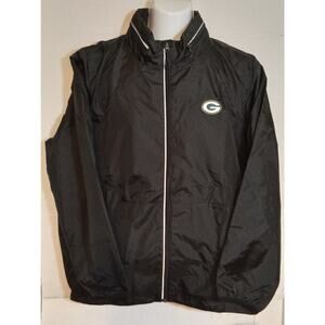 Green Bay Packers MSX By Michael Strahan Women's Wind Breaker Jacket Size XXL